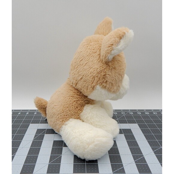 Spark Create Imagine Corgi Puppy Plush Dog 10 Inch Stuffed Animal White Tan - Picture 4 of 10